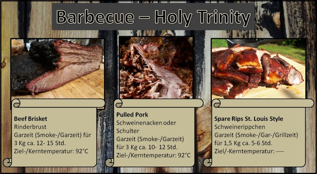 Holy Trinity des Barbecue